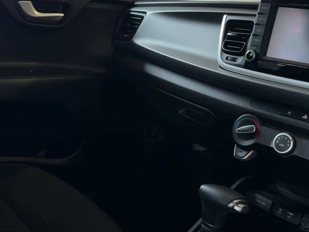 Car interior dash and vents after detailing